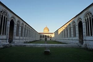 Images Dated 22nd June 2016: Courtyard of the Camposanto Monumentale, Pisa, Italy