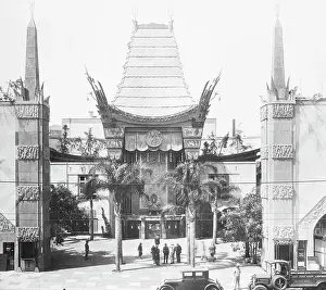 Courtyard Prints: Front Courtyard of Grauman's Chinese Theatre