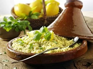 Couscous with lemon and coriander