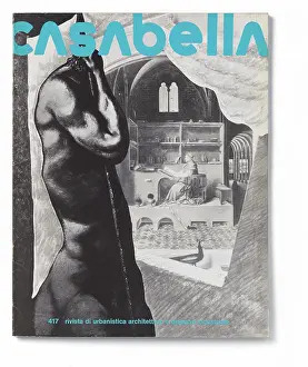 Composition Prints: 'Cover of Casabella, N. 417
