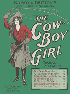 Western Prints: The Cow-Boy Girl