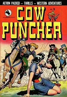 Comic Prints: Cow Puncher #3
