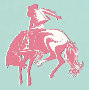 Illustration And Pa Prints: Cowboy