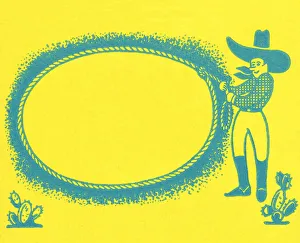 Wild West Gallery: Cowboy and Border