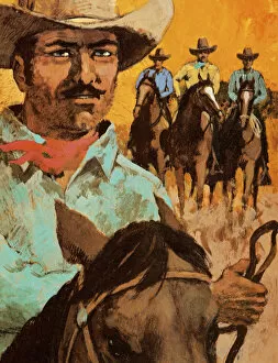 Horseback Riding Gallery: Cowboy Portrait