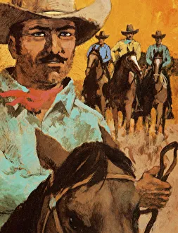 Horseback Riding Gallery: Cowboy Portrait