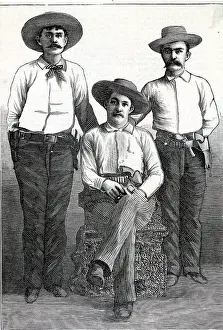 Marshal Prints: Three Cowboys In Print Article