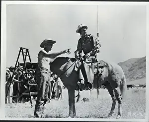 Cowboys Use Walkie-Talkies