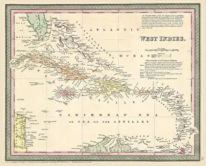 Cowperthwait Map of Cuba and West Indies
