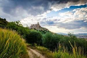 Images Dated 20th August 2015: Craco - The ghost town