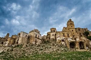 Images Dated 20th August 2015: Craco - The ghost town