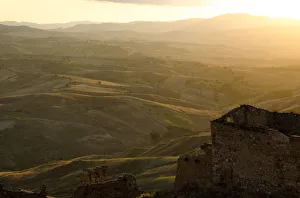 Images Dated 20th August 2015: Craco - The ghost town