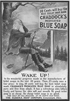 Soap Prints: Craddock's Blue Soap