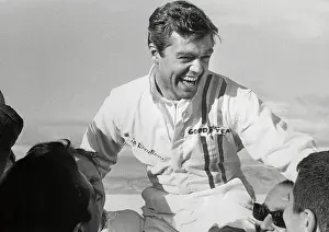 Craig Breedlove Climbing into Car