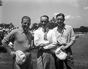 Craig Wood, Denny Shute, and Byron Nelson