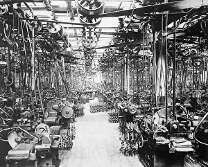 Workshop Prints: Crankshaft Grinding Department at Ford Motor Company
