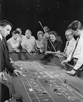 Rolling Prints: Crap Table Action at Hotel Flamingo