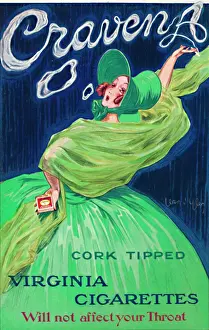Smoking Prints: Craven A - English Poster C1926