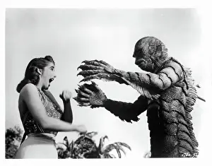 Lac0026 Prints: Creature From The Black Lagoon
