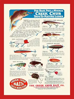 Hook Prints: Creek Chub Baits Catch More Fish