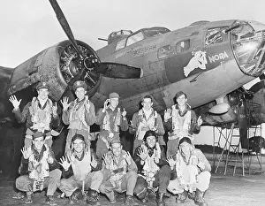 Squatting Prints: Crew of the Flying Fortress Nora