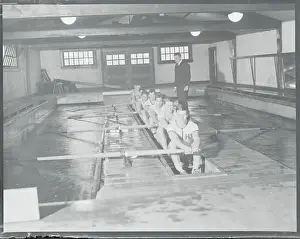 Crew Members Practicing