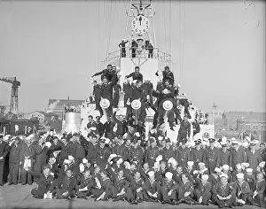 Crew of U.S.S. Indianapolis Posing
