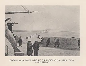 Nineteenth Century Prints: Cricket at Igloolik, 1822-1823 (1912)
