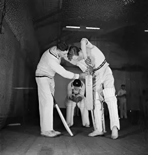 Sports Equipm Prints: Cricket Lesson