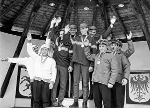 cross-country skiing 4 x 10 km relay 1964 Winter Olympics