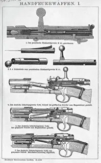 Bullet Prints: Cross Sections Of Gun Parts/Illust