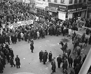 Crowd at Armed Forces Induction Center
