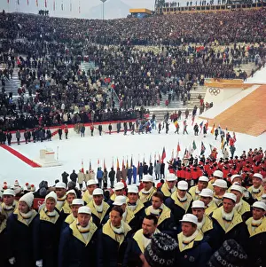Crowd Attending Olympic Events
