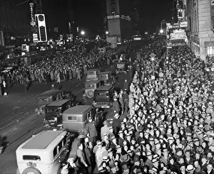 Crowd Awaiting Election Results