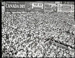 Billboard Prints: Crowd at Baseball Game