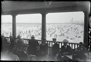 Crowd on the Beach