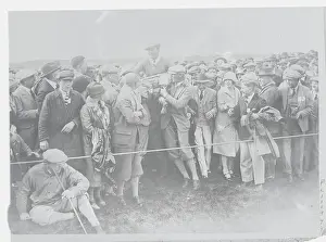 Muirfield Prints: Crowd Carrying Victorious Jesse Sweetser