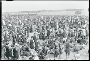 Brooklyn Prints: Crowd at Coney Island