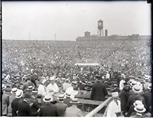 Ring Prints: Crowd At Dempsey-Carpentier Fight