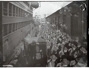 Crowd of Marine Soldiers