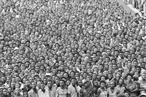 Mass Prints: Crowd at Mass in Zaire