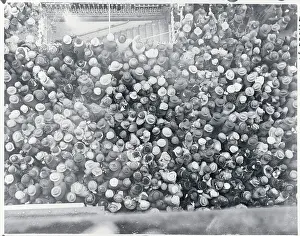 Crowd Observing Armistice Day