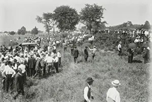 Anniversary Prints: Crowd at an Outdoor Gettysburg Fiftieth Anniversary Celebration