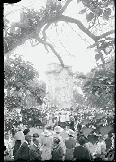 Crowd at President Harding's Dedication