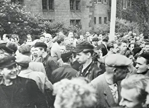 Crowd Protesting