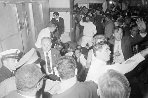 Primary Prints: Crowd Surrounding Wounded Robert Kennedy