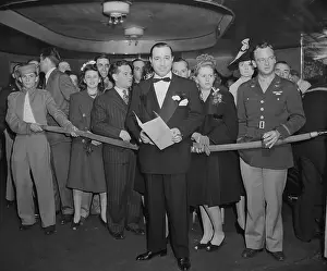 Broadway Prints: Crowd Waiting For Nightclub Entrance 43