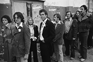 The Crowd Waiting For The Last Waltz