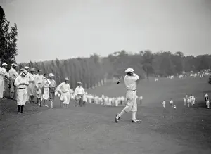 Minnesota Prints: Crowd Watching Al Espinosa Driving Ball