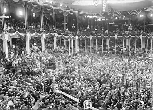 Louis Prints: Crowded Arena for Democratic Convention in Saint Louis